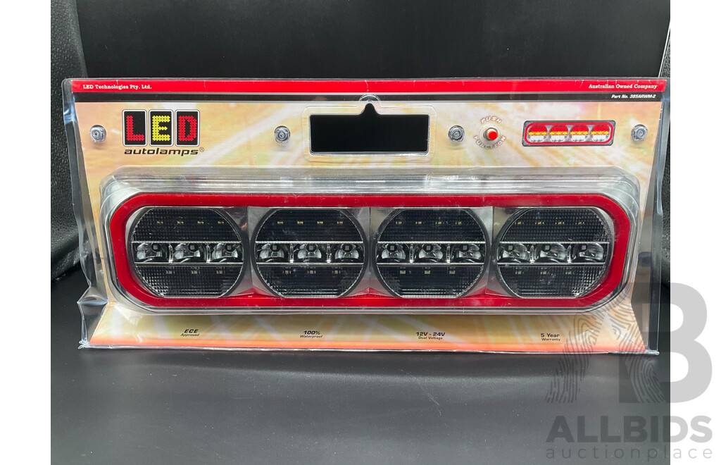 Pack of 2 LED Autolamps 12-24V  (385ARWM-2) - ORP $299