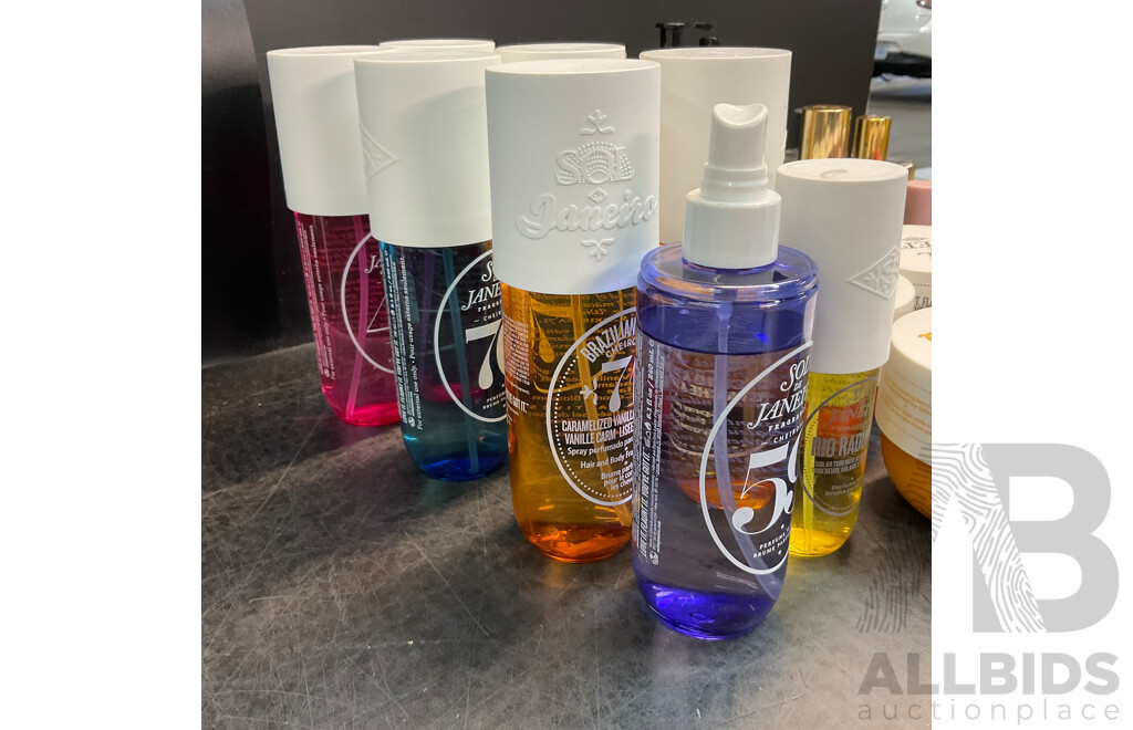 Assorted Used Cosmetics & Body Care Including TOM FORD, YSL, SOL