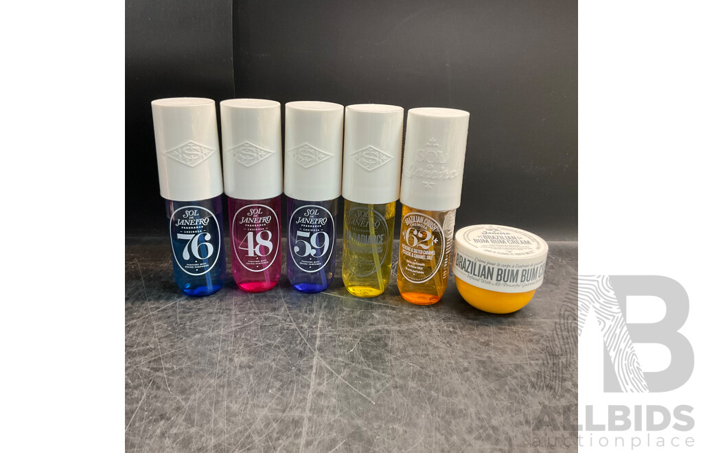 TOM FORD Body Oil & Assorted SOL Perfume Mist, Cream & More - Lot of 11