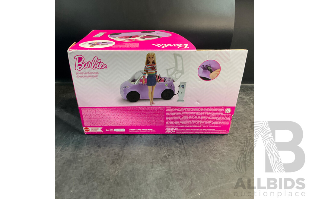 LEGO 76917 Fast & Furious Nissan Skyline GT-R & Barbie Vehicle & ZURU Rainbocorns - Lot of 3