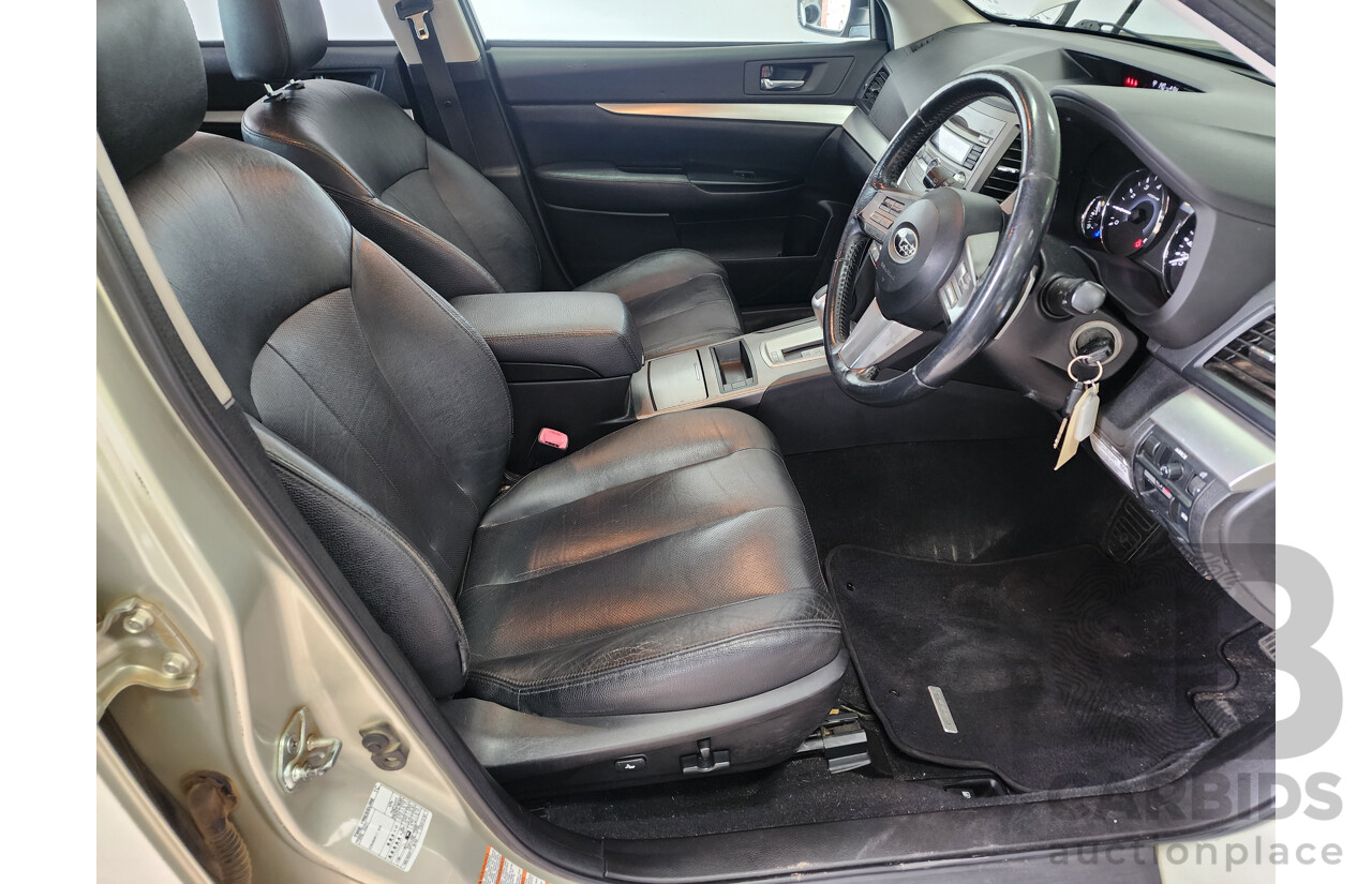 9/2010 Subaru Outback 2.5i Premium MY10 4d Wagon Silver 2.5L