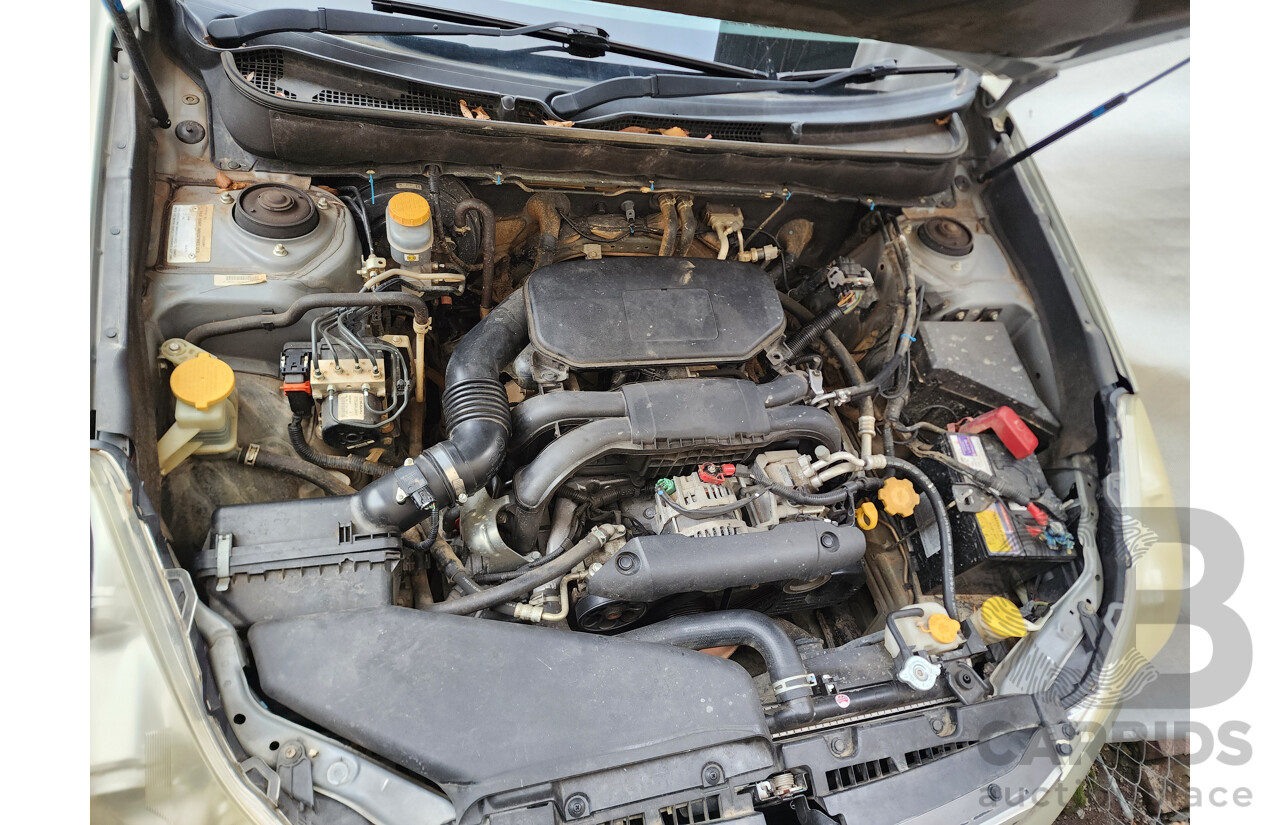 9/2010 Subaru Outback 2.5i Premium MY10 4d Wagon Silver 2.5L