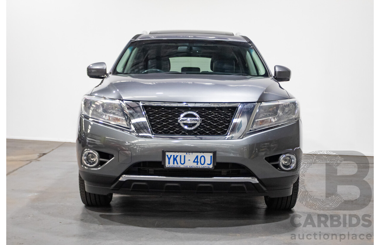 06/2015 Nissan Pathfinder Ti  R52 4D Wagon Grey 3.5L - 7 Seats