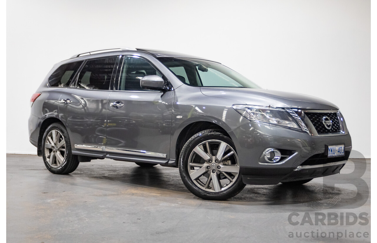 06/2015 Nissan Pathfinder Ti  R52 4D Wagon Grey 3.5L - 7 Seats