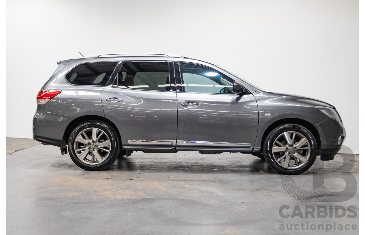 06/2015 Nissan Pathfinder Ti  R52 4D Wagon Grey 3.5L - 7 Seats