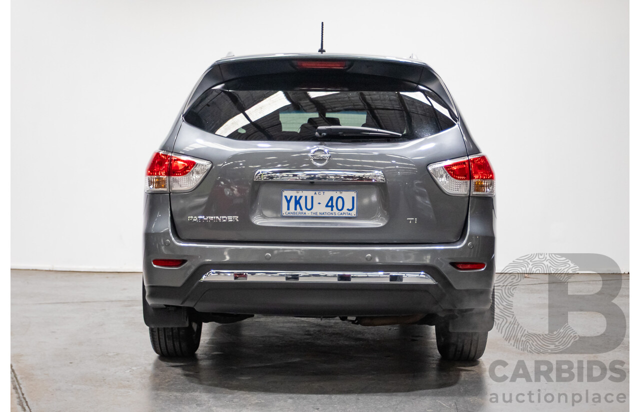 06/2015 Nissan Pathfinder Ti  R52 4D Wagon Grey 3.5L - 7 Seats