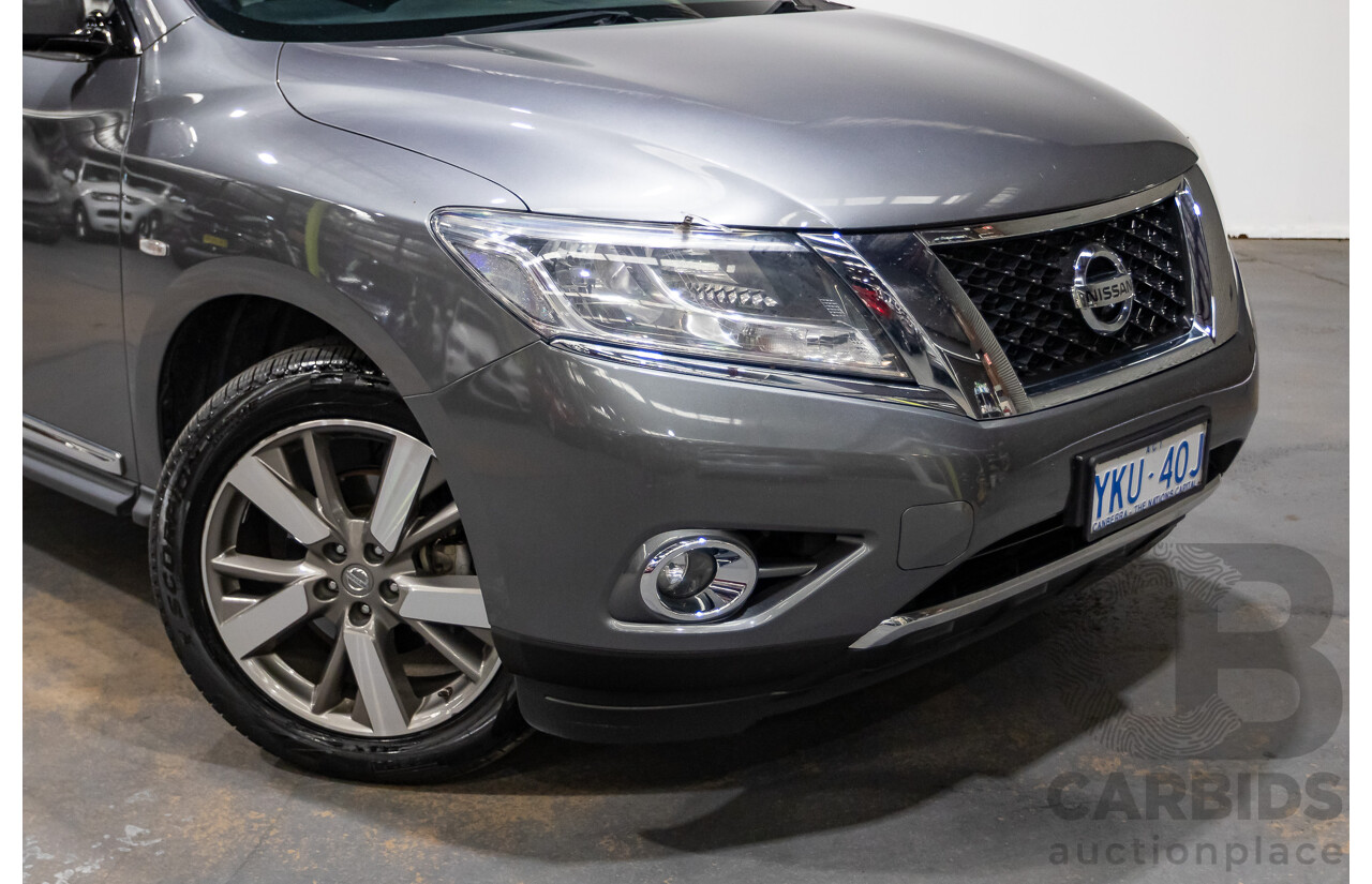 06/2015 Nissan Pathfinder Ti  R52 4D Wagon Grey 3.5L - 7 Seats