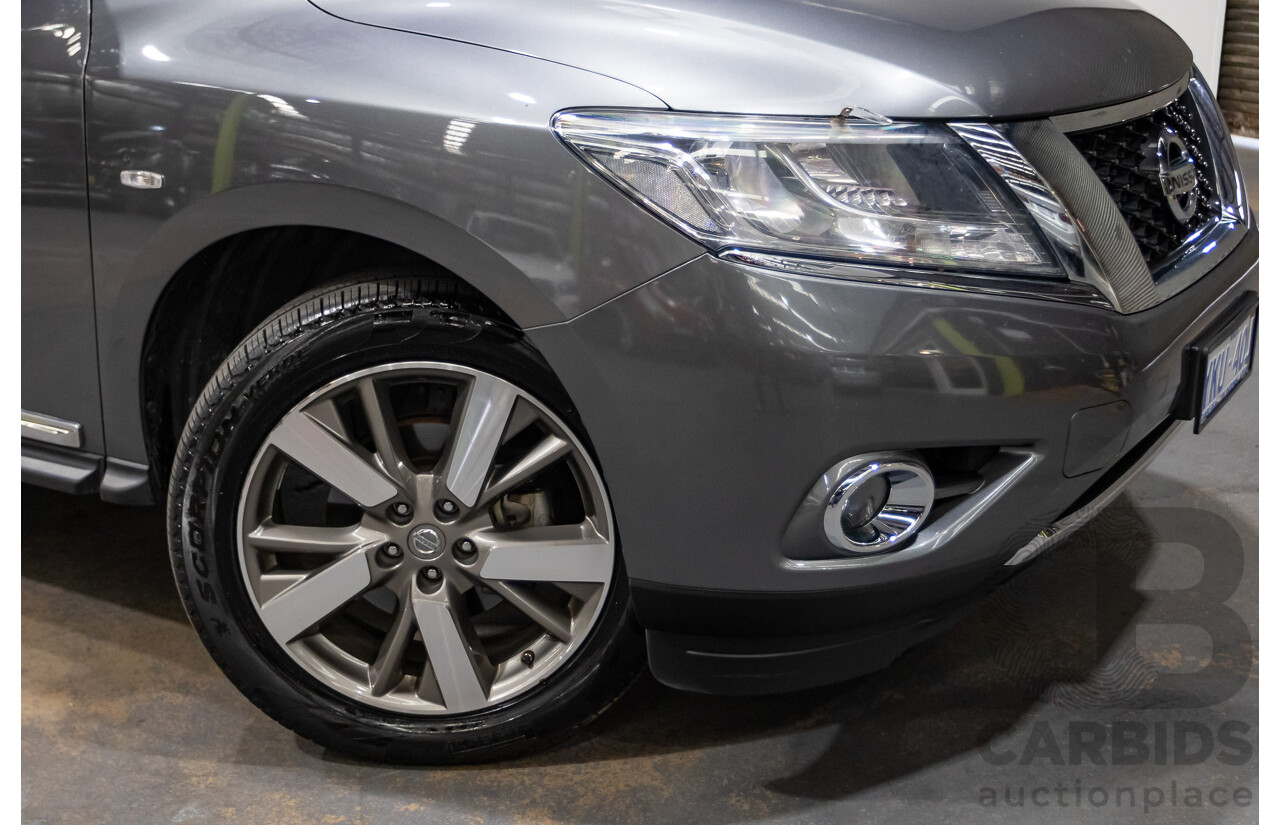 06/2015 Nissan Pathfinder Ti  R52 4D Wagon Grey 3.5L - 7 Seats