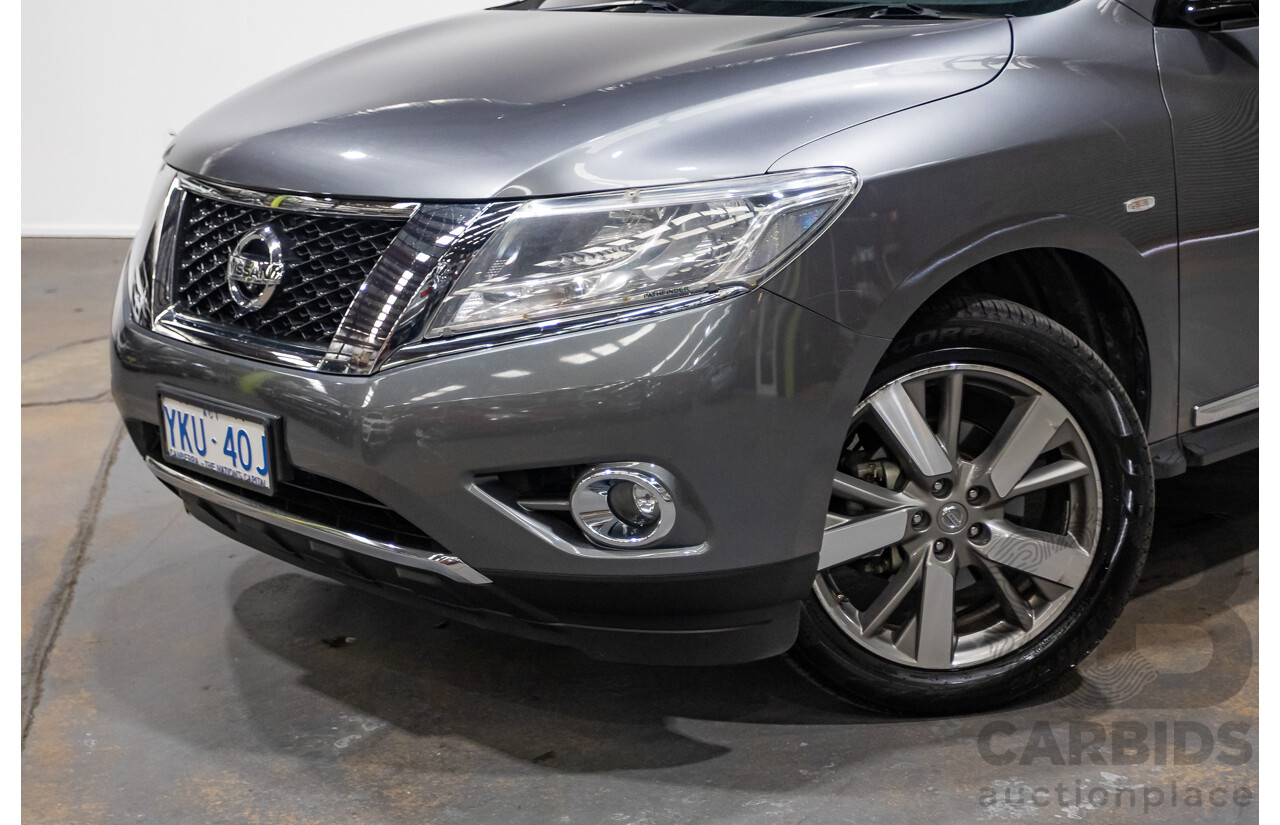 06/2015 Nissan Pathfinder Ti  R52 4D Wagon Grey 3.5L - 7 Seats
