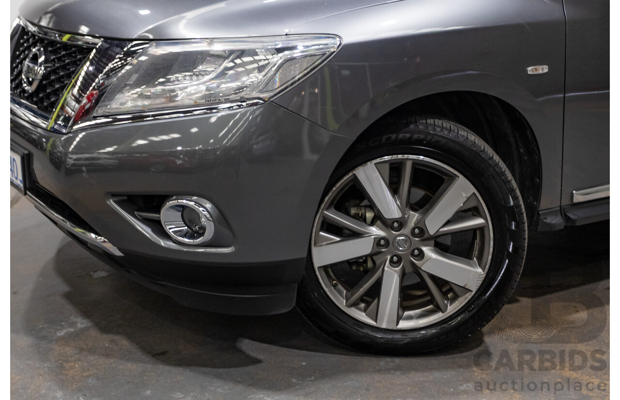 06/2015 Nissan Pathfinder Ti  R52 4D Wagon Grey 3.5L - 7 Seats