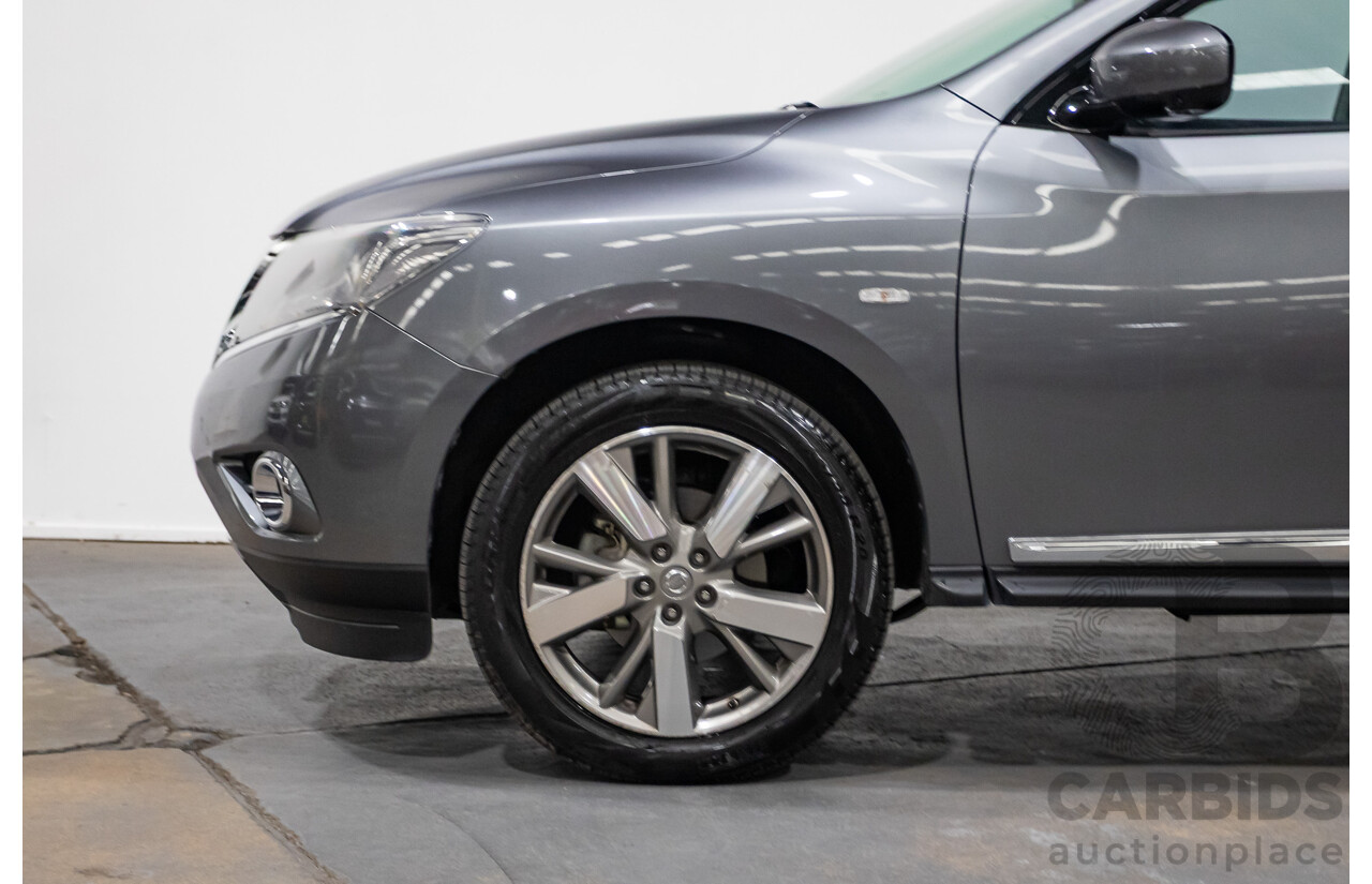06/2015 Nissan Pathfinder Ti  R52 4D Wagon Grey 3.5L - 7 Seats