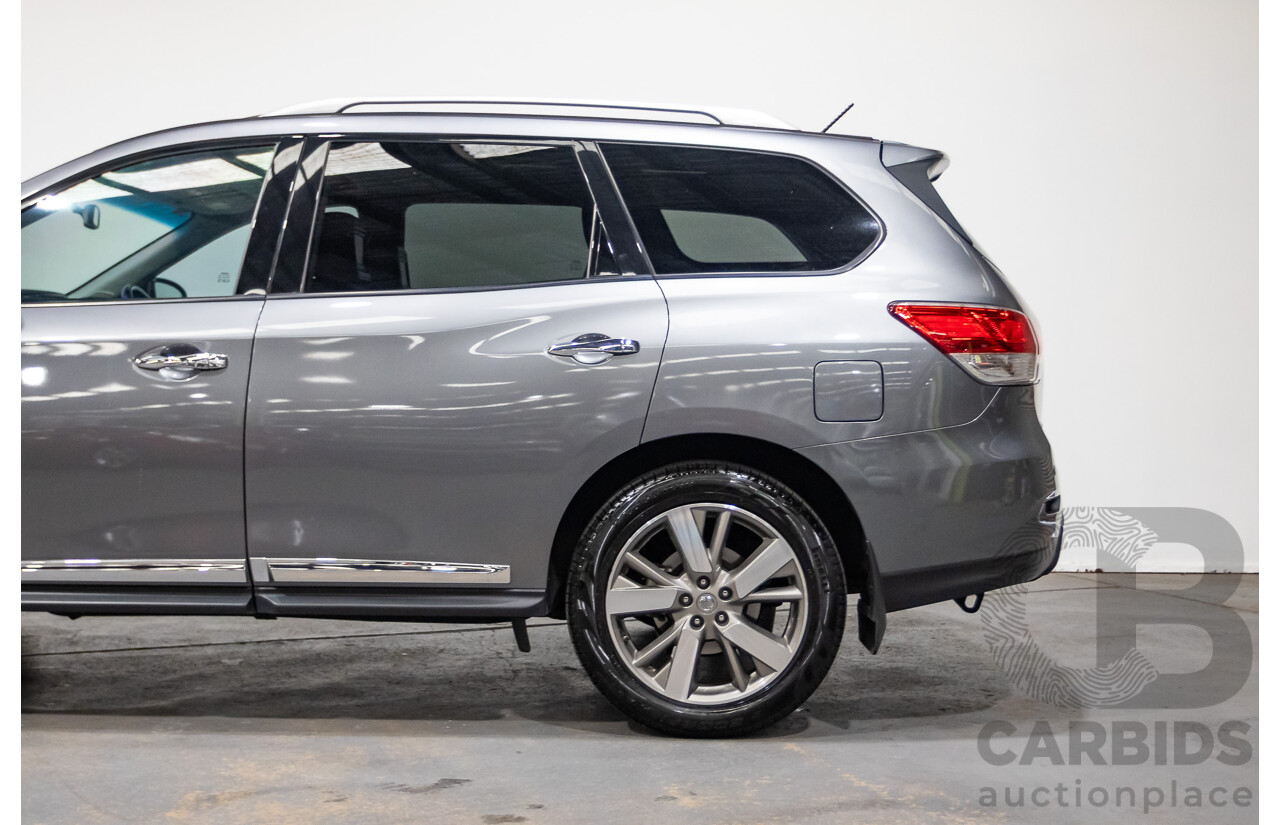 06/2015 Nissan Pathfinder Ti  R52 4D Wagon Grey 3.5L - 7 Seats