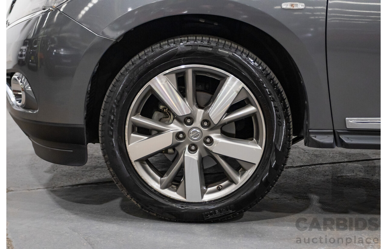 06/2015 Nissan Pathfinder Ti  R52 4D Wagon Grey 3.5L - 7 Seats