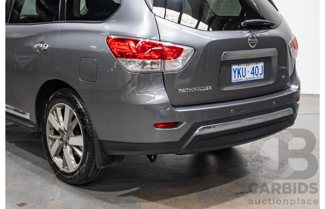 06/2015 Nissan Pathfinder Ti  R52 4D Wagon Grey 3.5L - 7 Seats