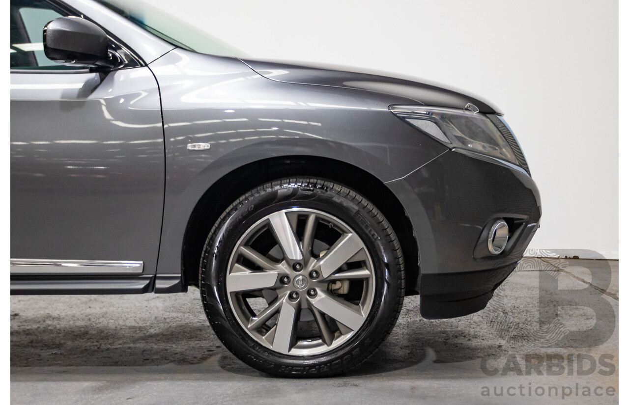 06/2015 Nissan Pathfinder Ti  R52 4D Wagon Grey 3.5L - 7 Seats
