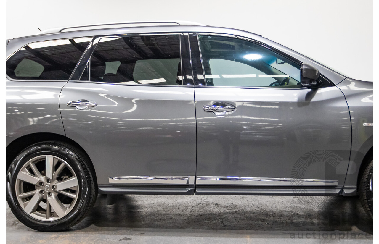 06/2015 Nissan Pathfinder Ti  R52 4D Wagon Grey 3.5L - 7 Seats