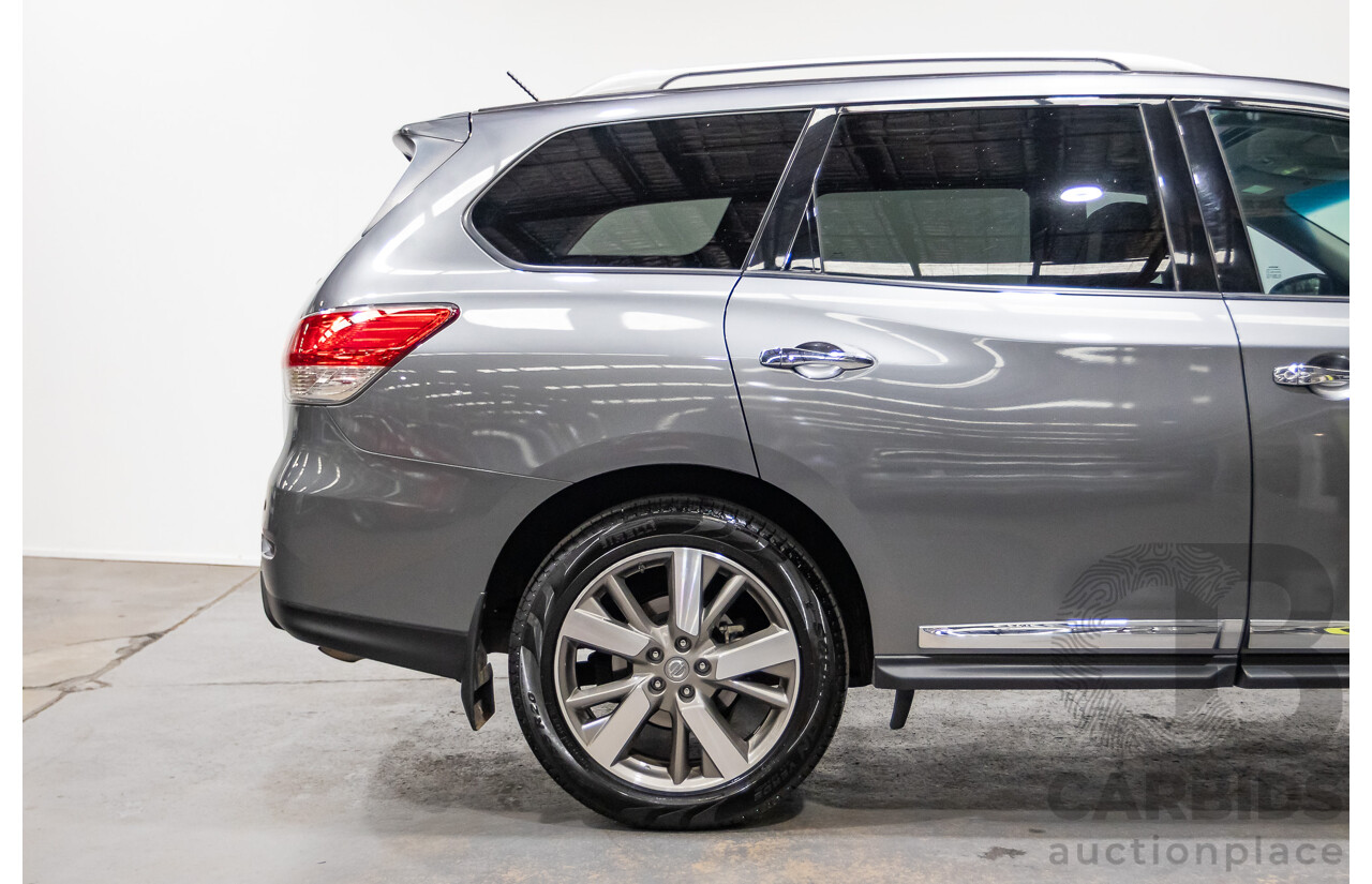 06/2015 Nissan Pathfinder Ti  R52 4D Wagon Grey 3.5L - 7 Seats