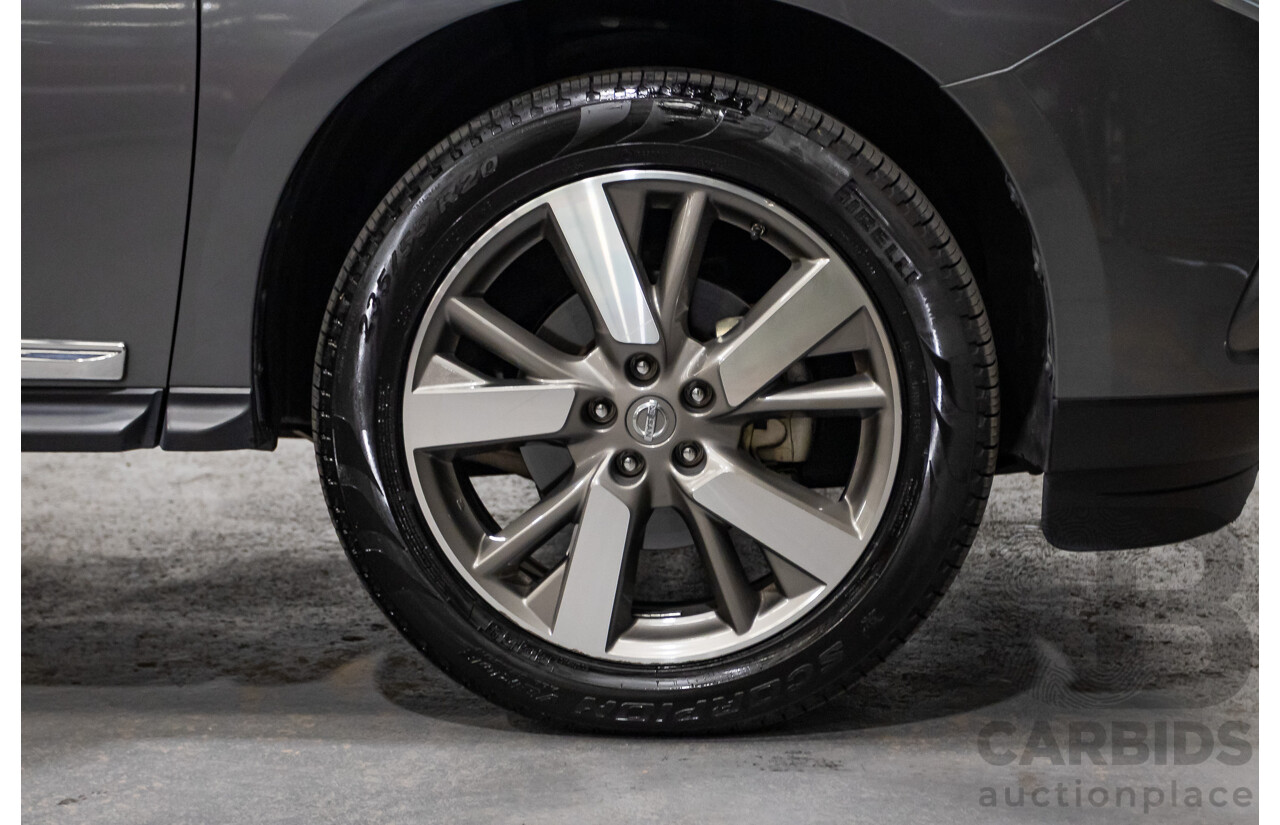 06/2015 Nissan Pathfinder Ti  R52 4D Wagon Grey 3.5L - 7 Seats