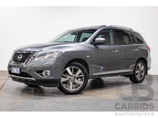 06/2015 Nissan Pathfinder Ti  R52 4D Wagon Grey 3.5L - 7 Seats