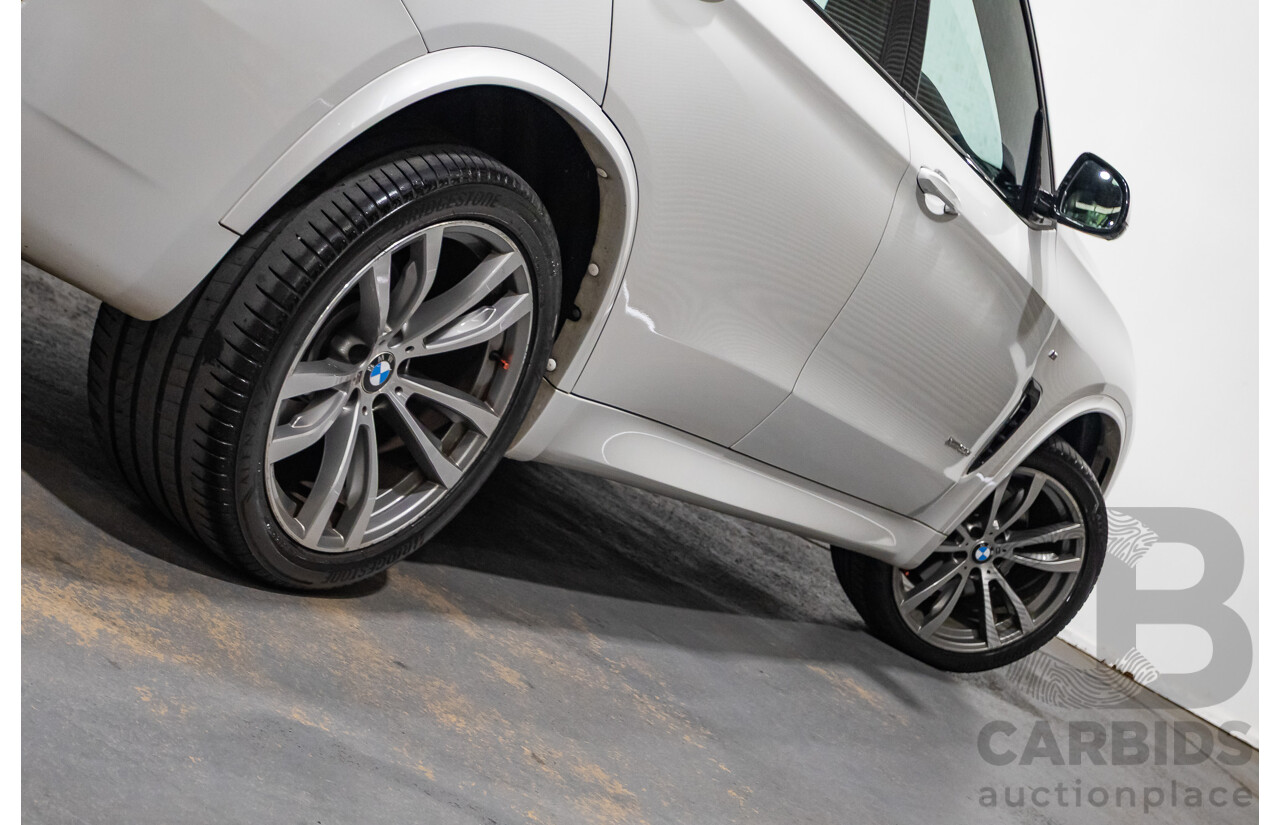 05/2014 BMW X5 xDrive 30d Edition Exclusive (AWD) E70 4d wagon Mineral White Metallic turbo diesel 3.0L