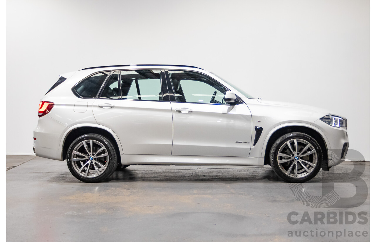 05/2014 BMW X5 xDrive 30d Edition Exclusive (AWD) E70 4d wagon Mineral White Metallic turbo diesel 3.0L