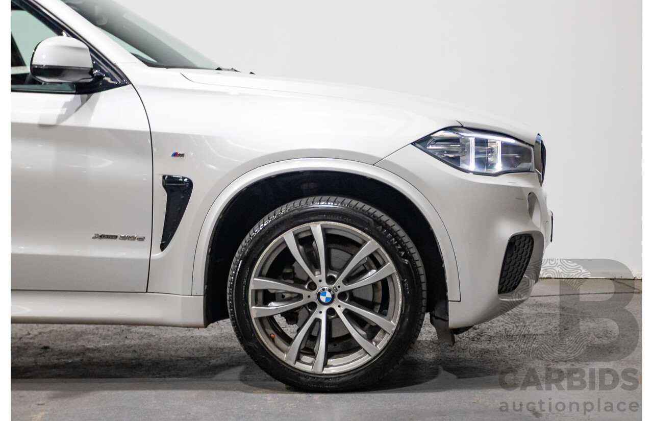 05/2014 BMW X5 xDrive 30d Edition Exclusive (AWD) E70 4d wagon Mineral White Metallic turbo diesel 3.0L