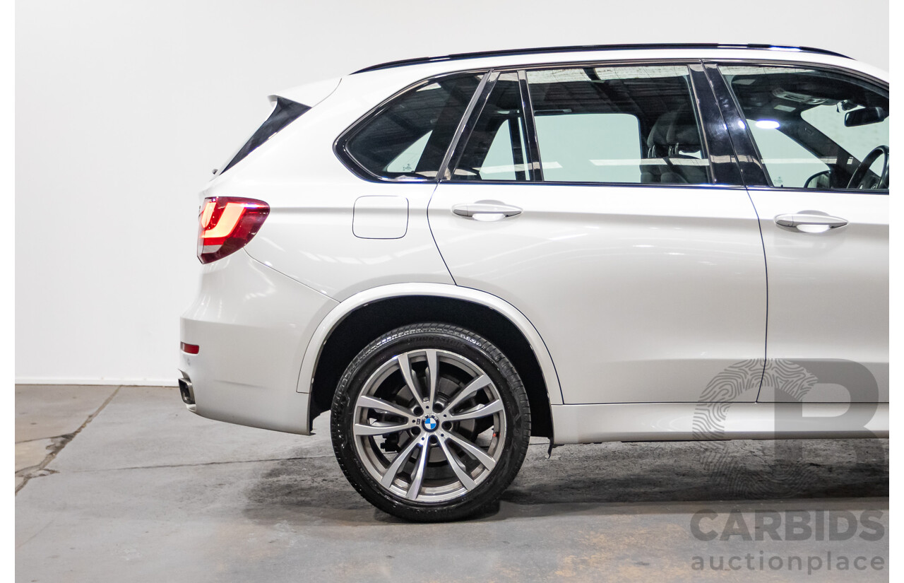 05/2014 BMW X5 xDrive 30d Edition Exclusive (AWD) E70 4d wagon Mineral White Metallic turbo diesel 3.0L