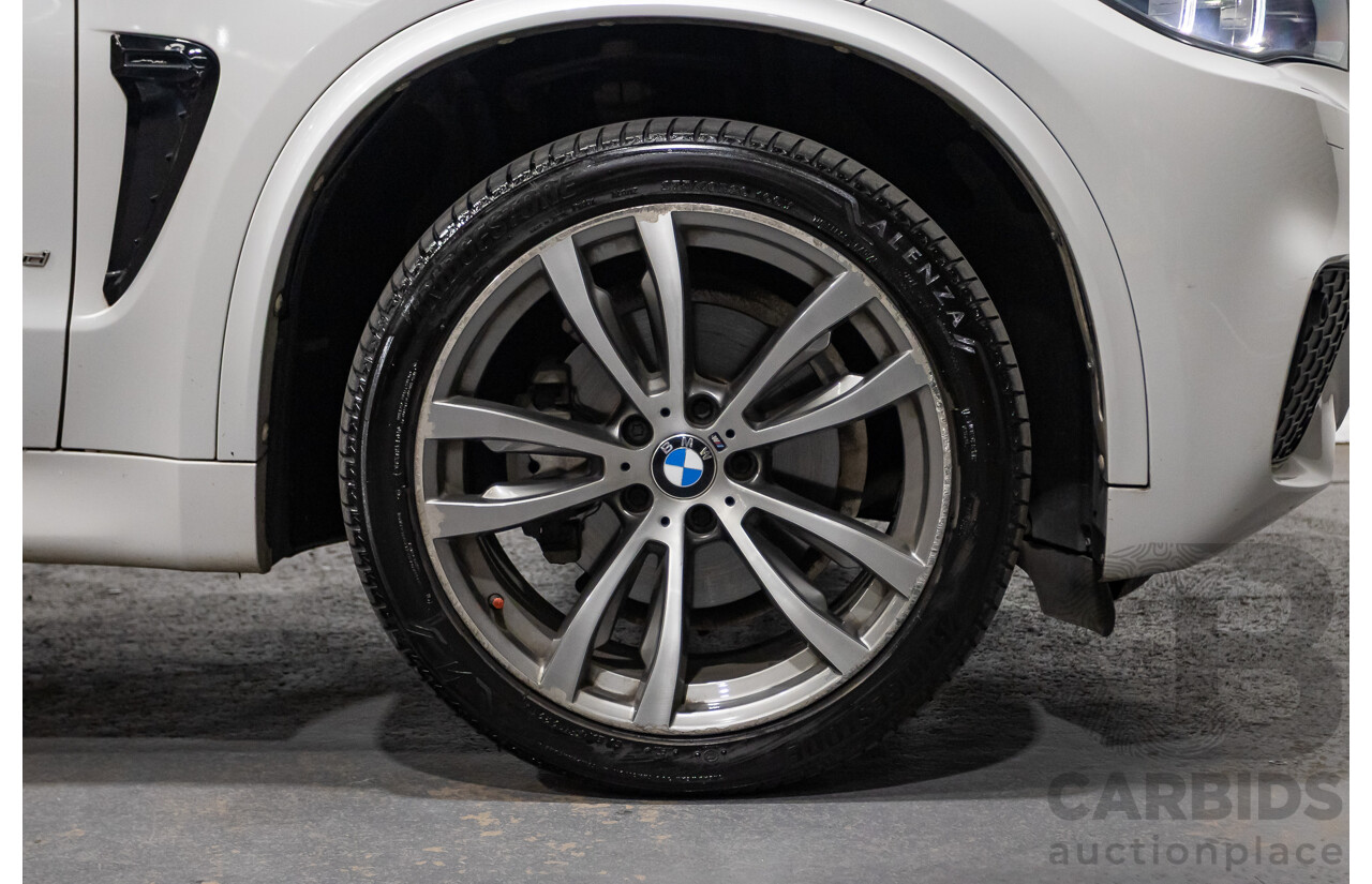 05/2014 BMW X5 xDrive 30d Edition Exclusive (AWD) E70 4d wagon Mineral White Metallic turbo diesel 3.0L