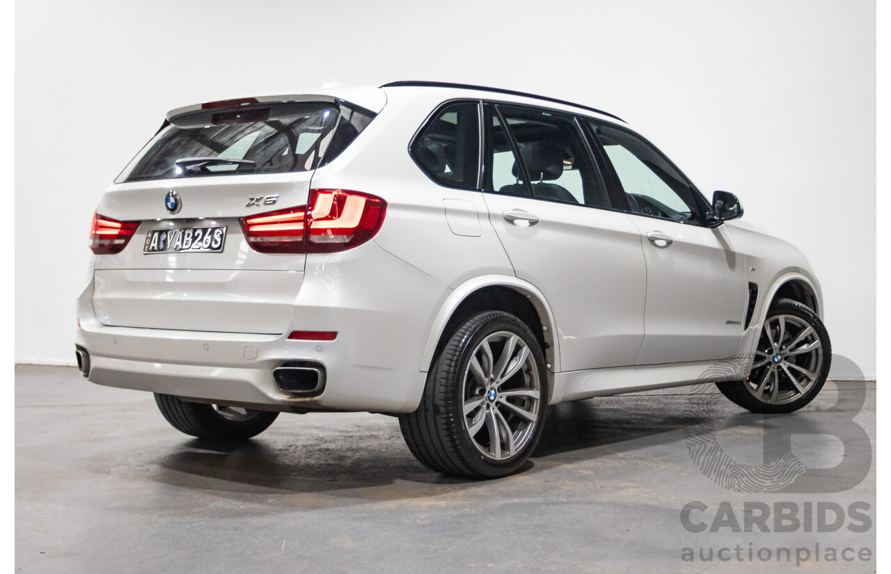 05/2014 BMW X5 xDrive 30d Edition Exclusive (AWD) E70 4d wagon Mineral White Metallic turbo diesel 3.0L