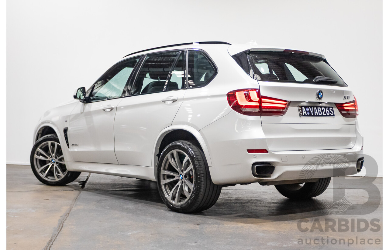 05/2014 BMW X5 xDrive 30d Edition Exclusive (AWD) E70 4d wagon Mineral White Metallic turbo diesel 3.0L