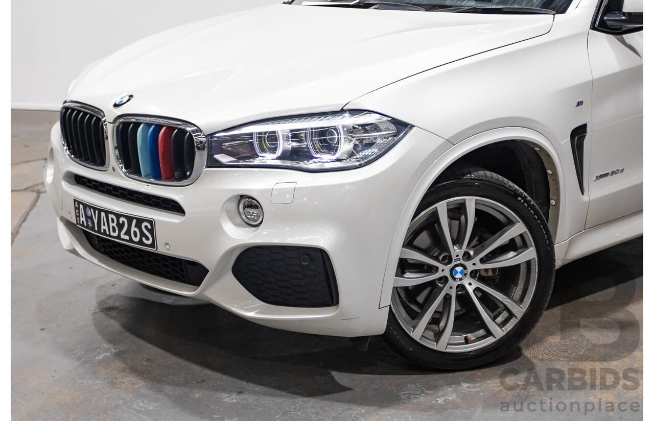 05/2014 BMW X5 xDrive 30d Edition Exclusive (AWD) E70 4d wagon Mineral White Metallic turbo diesel 3.0L