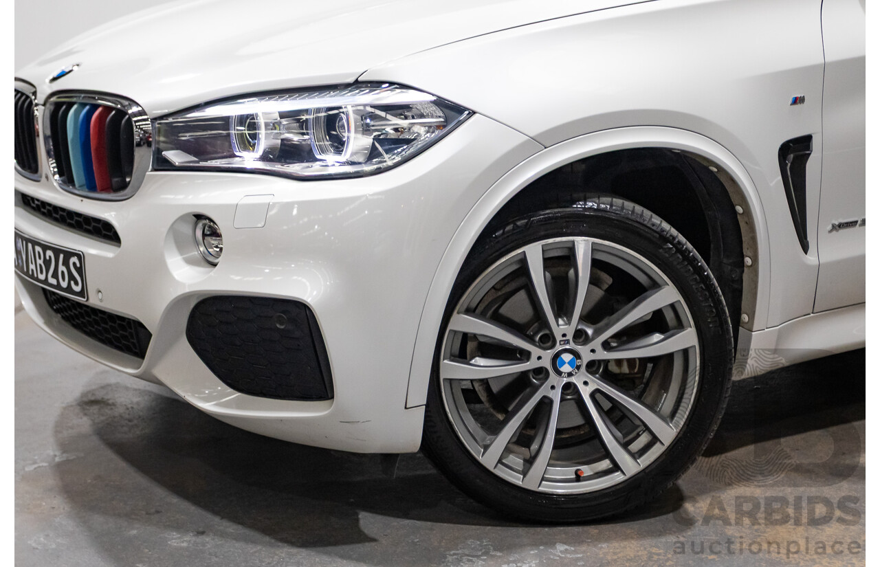05/2014 BMW X5 xDrive 30d Edition Exclusive (AWD) E70 4d wagon Mineral White Metallic turbo diesel 3.0L