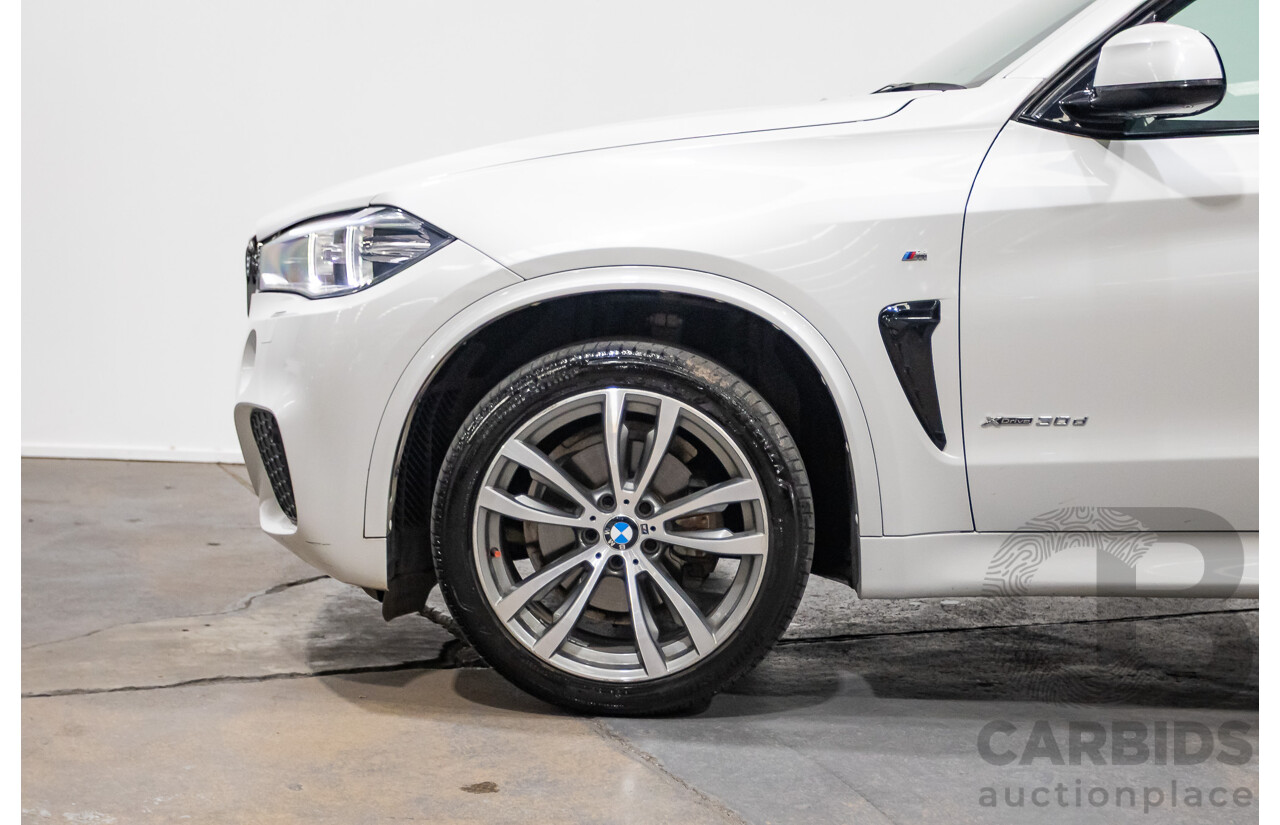 05/2014 BMW X5 xDrive 30d Edition Exclusive (AWD) E70 4d wagon Mineral White Metallic turbo diesel 3.0L