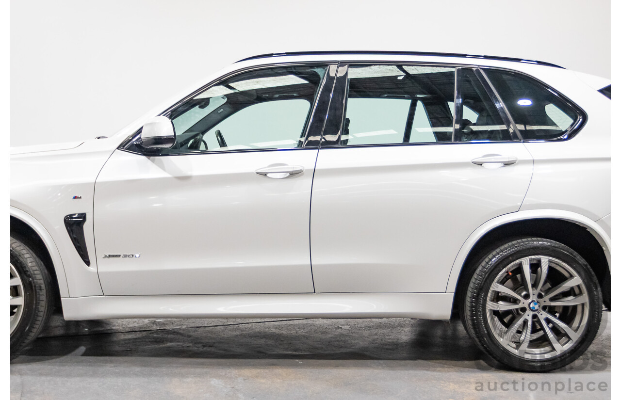 05/2014 BMW X5 xDrive 30d Edition Exclusive (AWD) E70 4d wagon Mineral White Metallic turbo diesel 3.0L