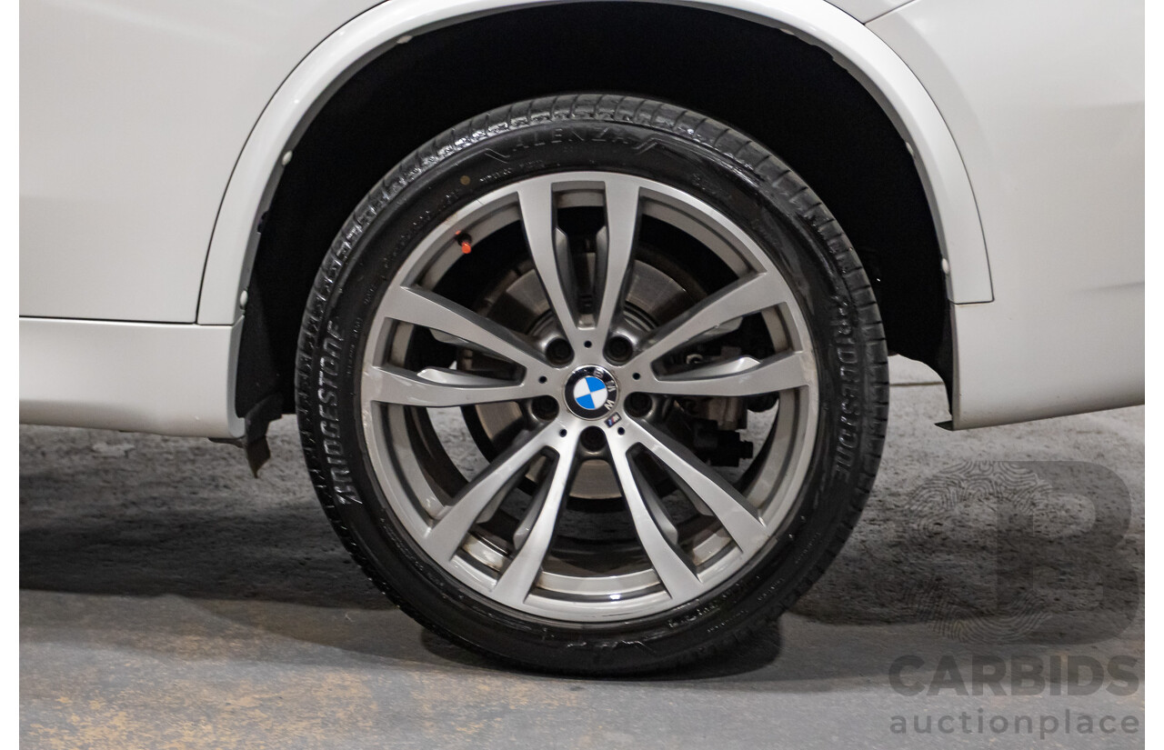 05/2014 BMW X5 xDrive 30d Edition Exclusive (AWD) E70 4d wagon Mineral White Metallic turbo diesel 3.0L
