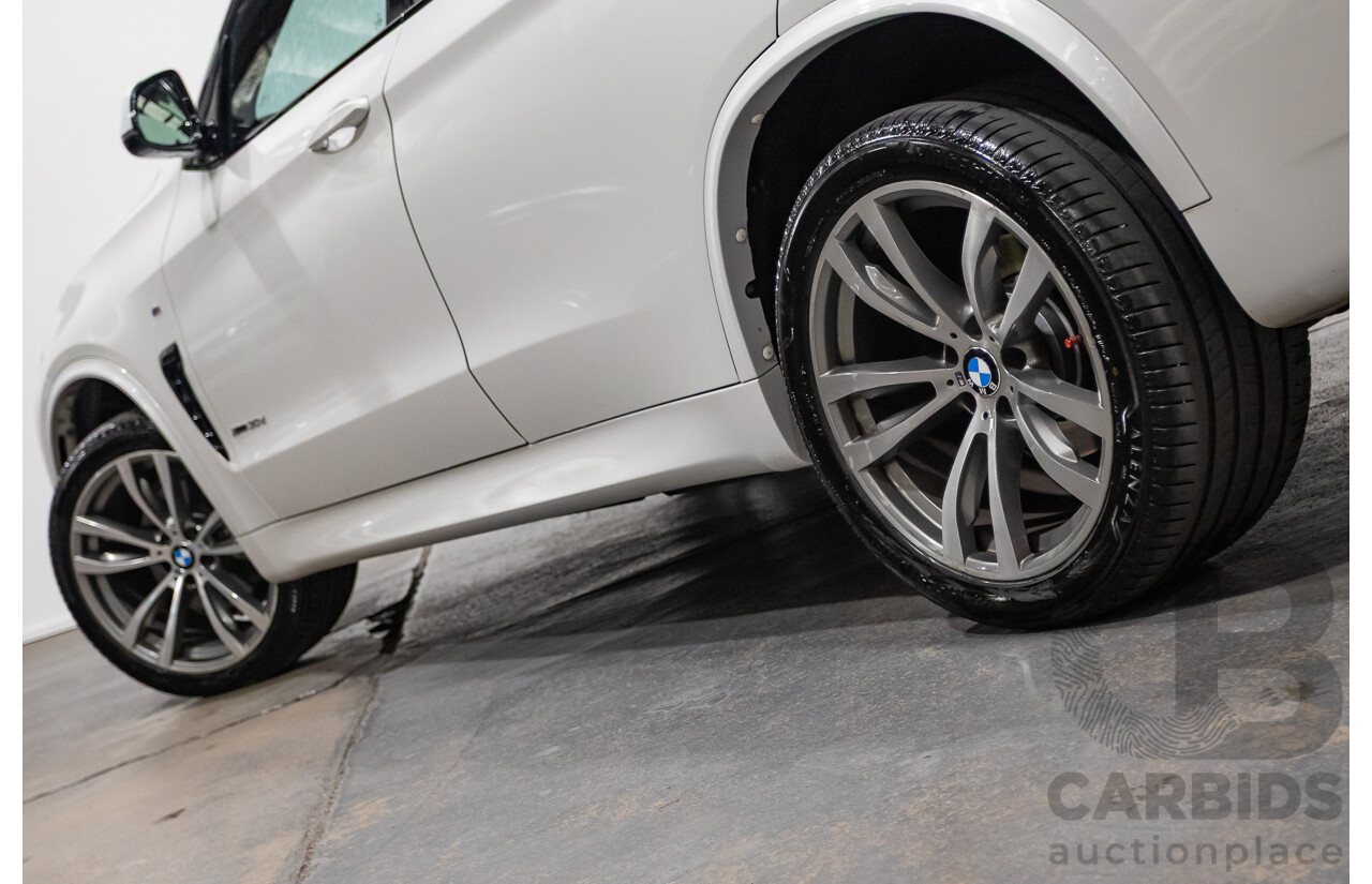 05/2014 BMW X5 xDrive 30d Edition Exclusive (AWD) E70 4d wagon Mineral White Metallic turbo diesel 3.0L