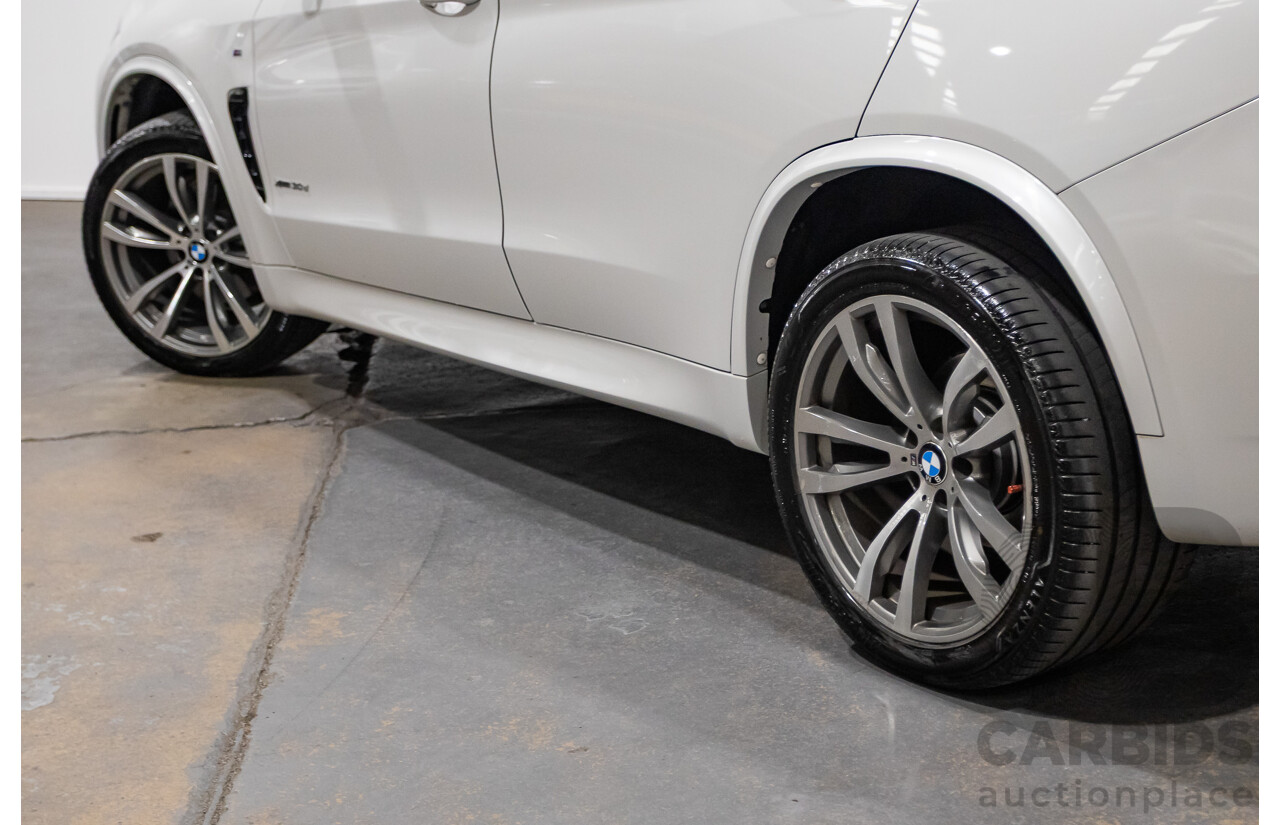 05/2014 BMW X5 xDrive 30d Edition Exclusive (AWD) E70 4d wagon Mineral White Metallic turbo diesel 3.0L