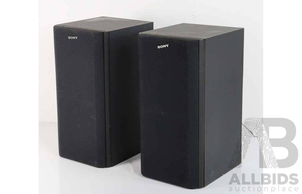 Sony Compact High Density Component System FH E737CD with Pair Speakers. Model SSh26000, and Remote Control