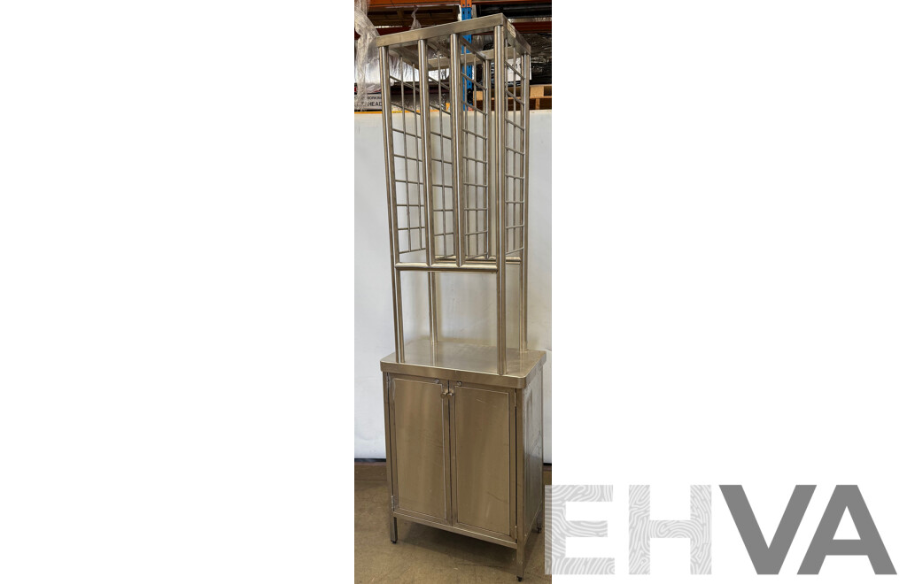 Stainless Steel Wine Bottle Rack and Storage
