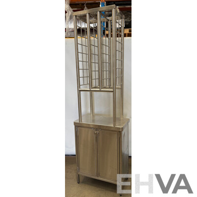 Stainless Steel Wine Bottle Rack and Storage