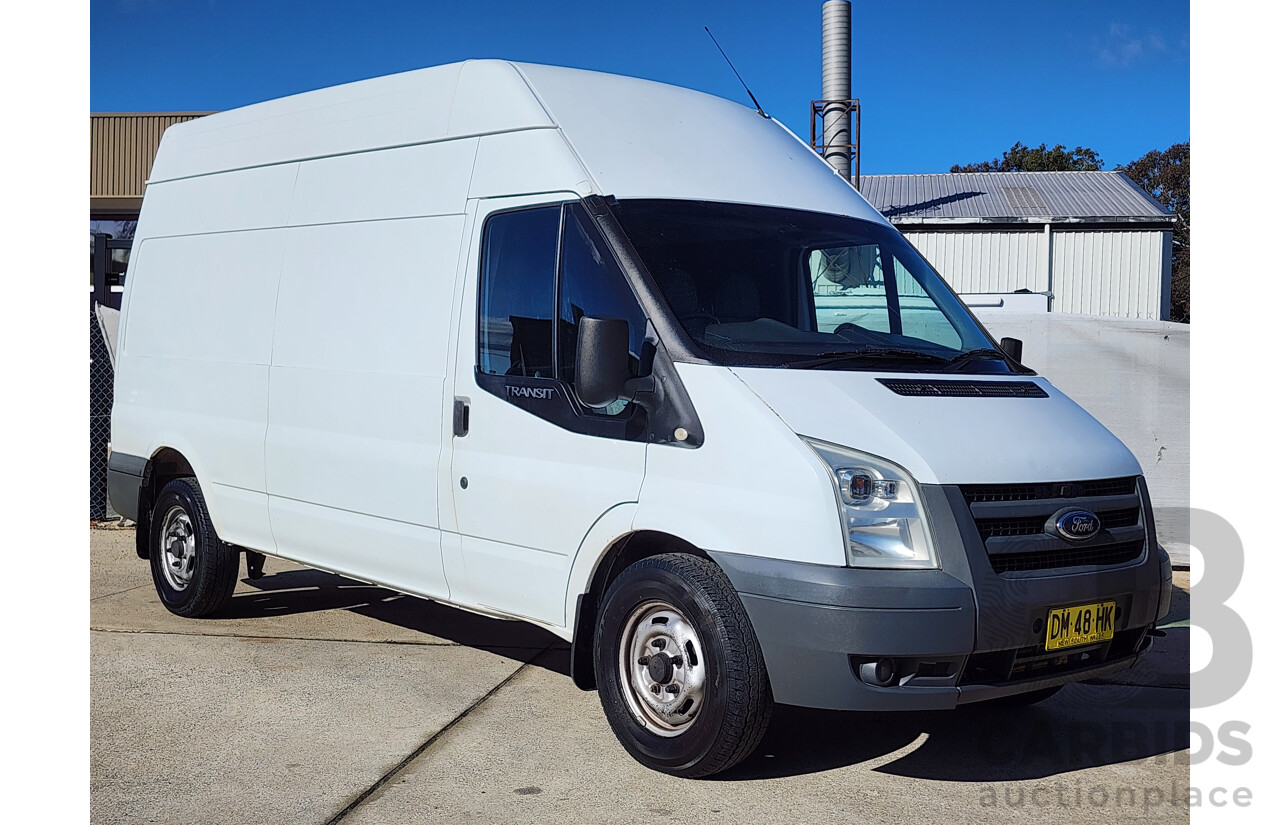 5/2011 Ford Transit HIGH (lwb) VM MY08 Van White 2.4L