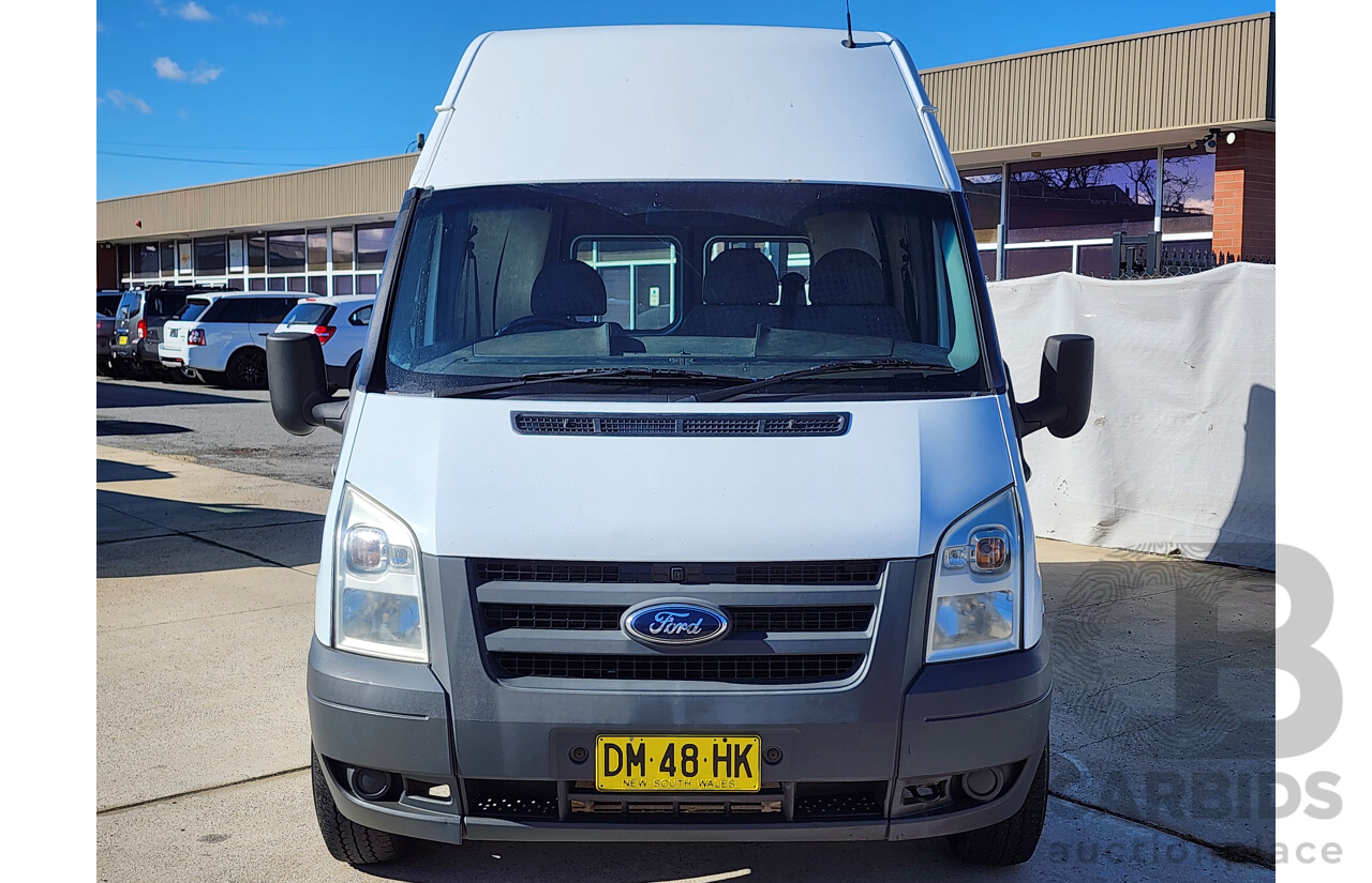 5/2011 Ford Transit HIGH (lwb) VM MY08 Van White 2.4L