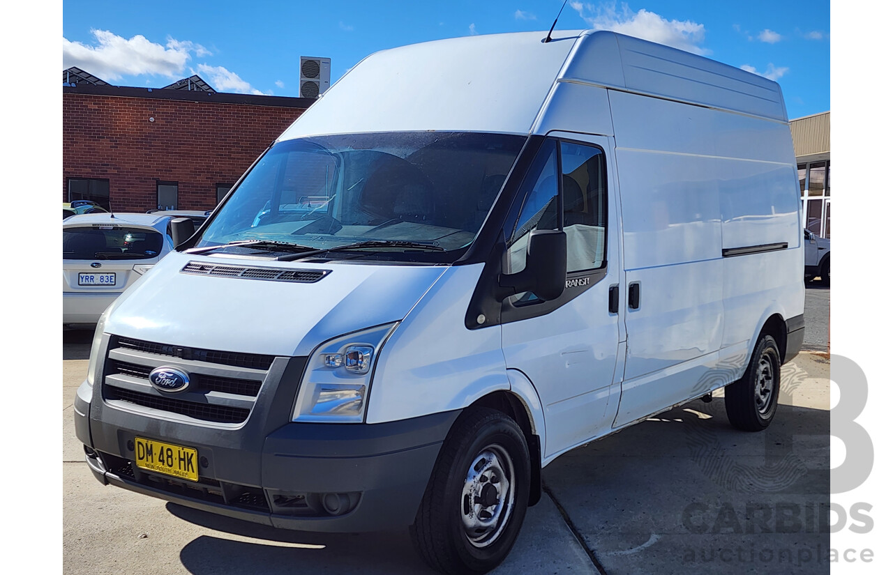 5/2011 Ford Transit HIGH (lwb) VM MY08 Van White 2.4L