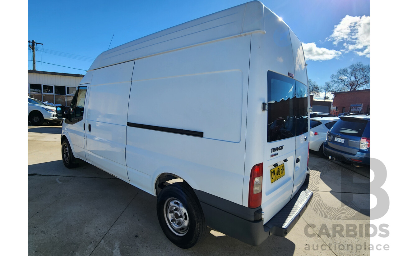 5/2011 Ford Transit HIGH (lwb) VM MY08 Van White 2.4L