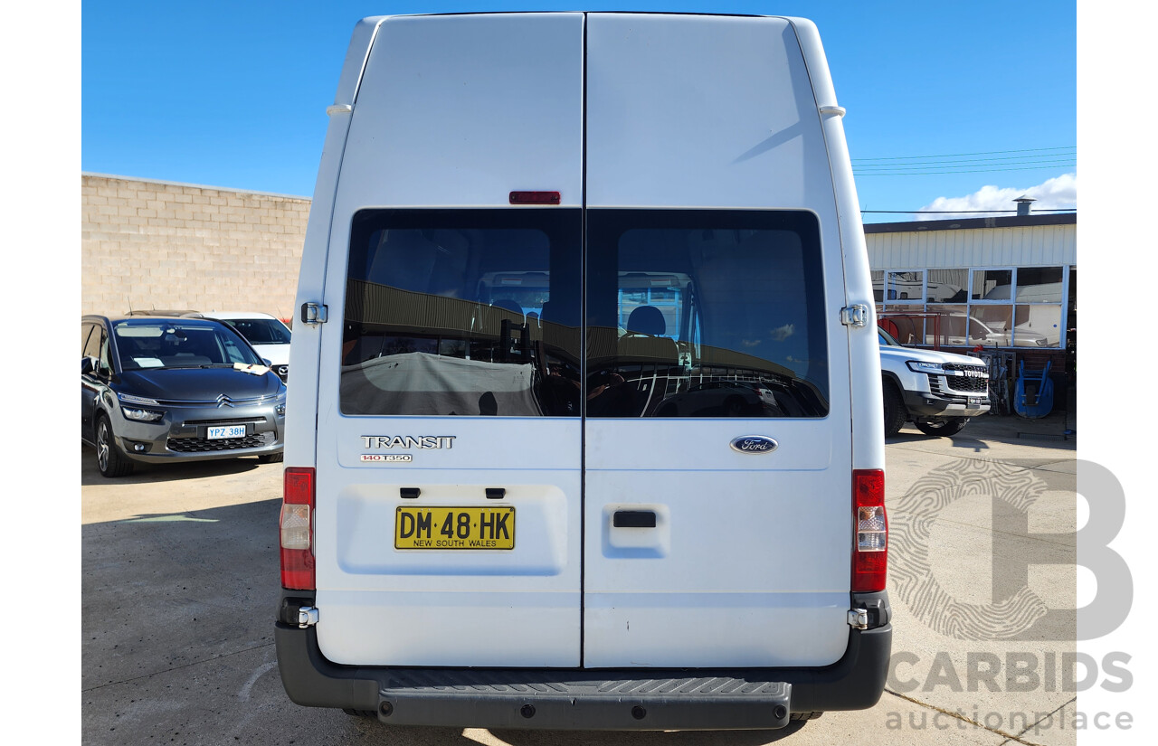 5/2011 Ford Transit HIGH (lwb) VM MY08 Van White 2.4L