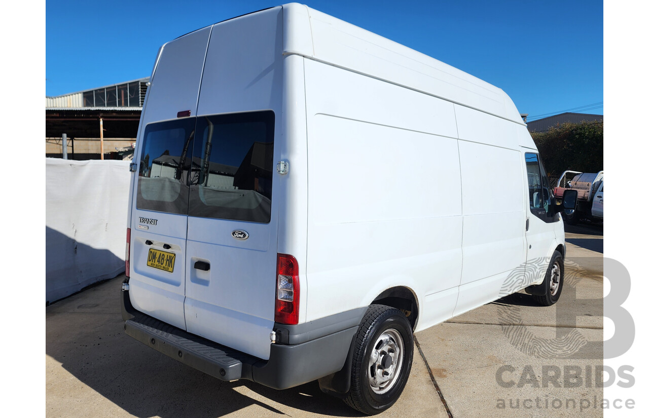 5/2011 Ford Transit HIGH (lwb) VM MY08 Van White 2.4L