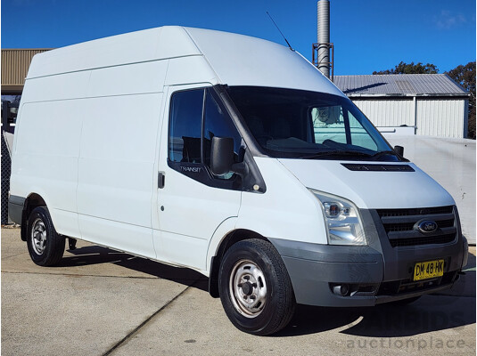 5/2011 Ford Transit HIGH (lwb) VM MY08 Van White 2.4L