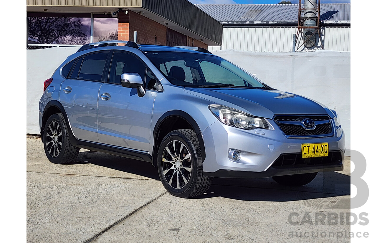 4/2014 Subaru XV 2.0i-S MY14 4d Wagon Silver 2.0L