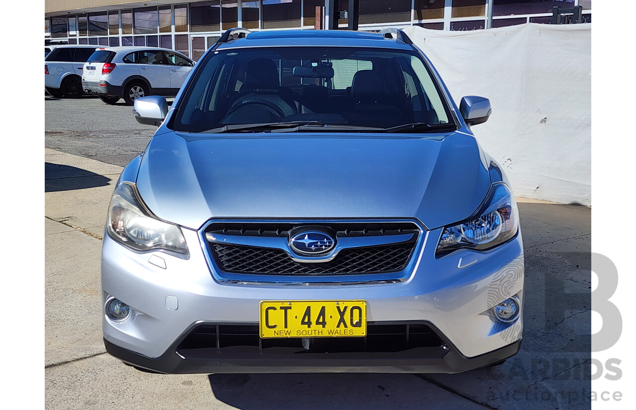 4/2014 Subaru XV 2.0i-S MY14 4d Wagon Silver 2.0L