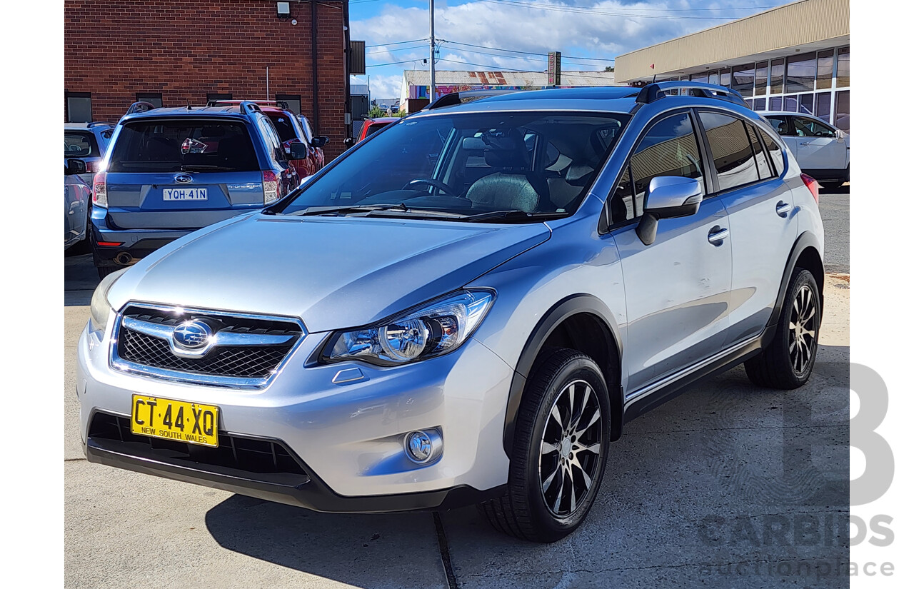 4/2014 Subaru XV 2.0i-S MY14 4d Wagon Silver 2.0L